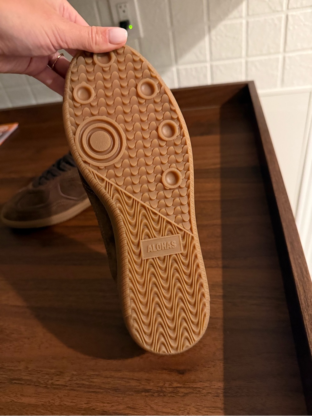 ALOHAS Tb.490 Rife Sneakers in chocolate brown - Picture 4 of 5